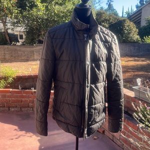 John Varvatos Star USA Quilted Hooded Puffer Jacket S